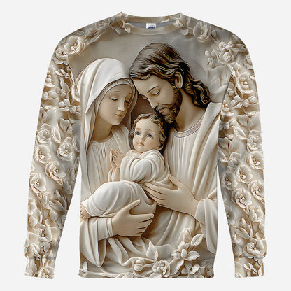 The Holy Family - Christian All Over Shirt