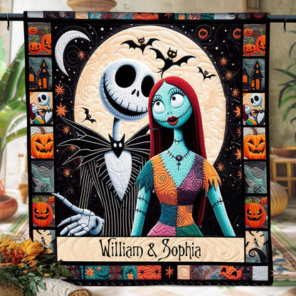 I Found You & You Found Me - Personalized Nightmare Quilt