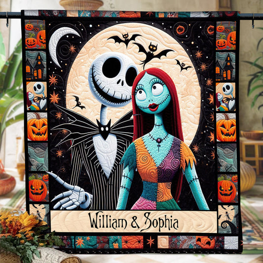 I Found You & You Found Me - Personalized Nightmare Quilt