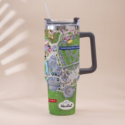 Magic Kingdom - Personalized Mouse Tumbler With Handle