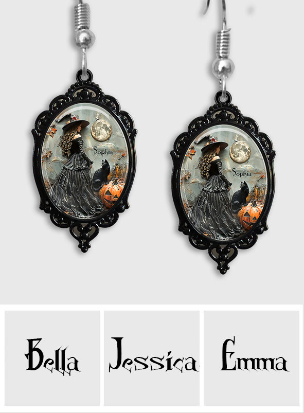Beautiful Witch - Personalized Witch Earrings