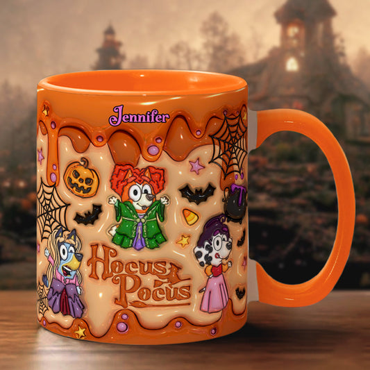 Halloween Is Coming - Personalized Accent Mug