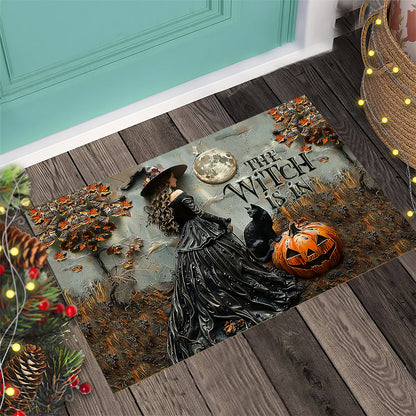 The Witch Is In - Witch Doormat