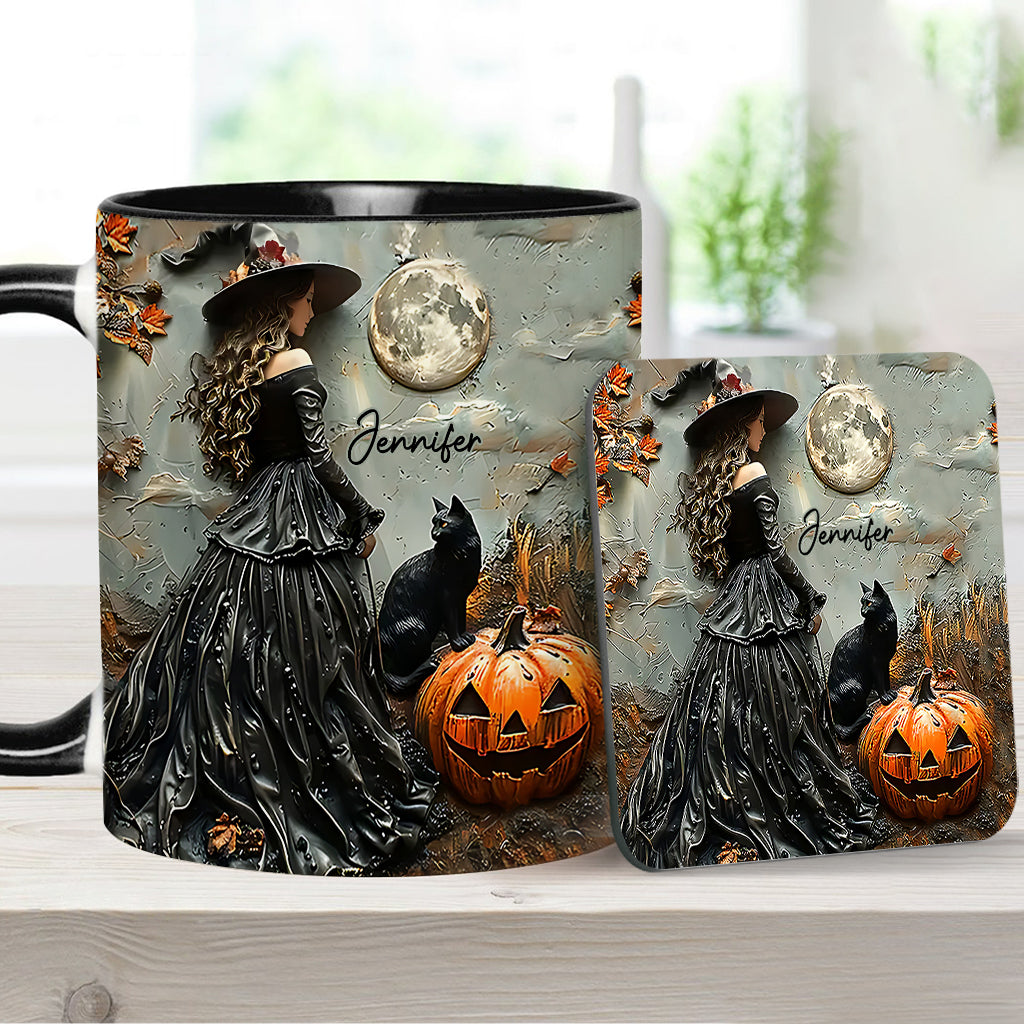 Beautiful Witch - Personalized Witch Accent Mug