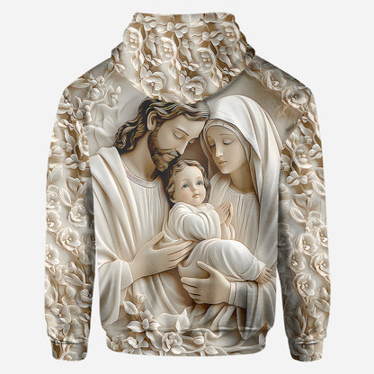 The Holy Family - Christian All Over Shirt