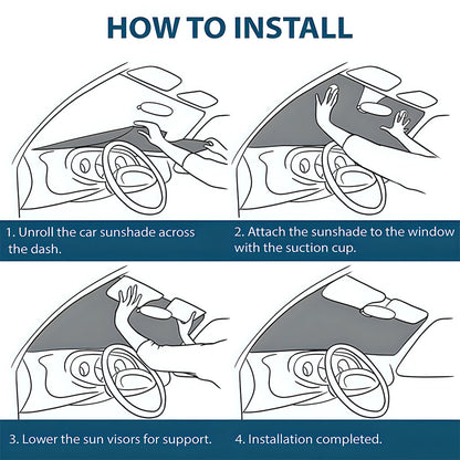 A Girl, Her Dog, Her Jeep - Personalized Dog Car Sunshade