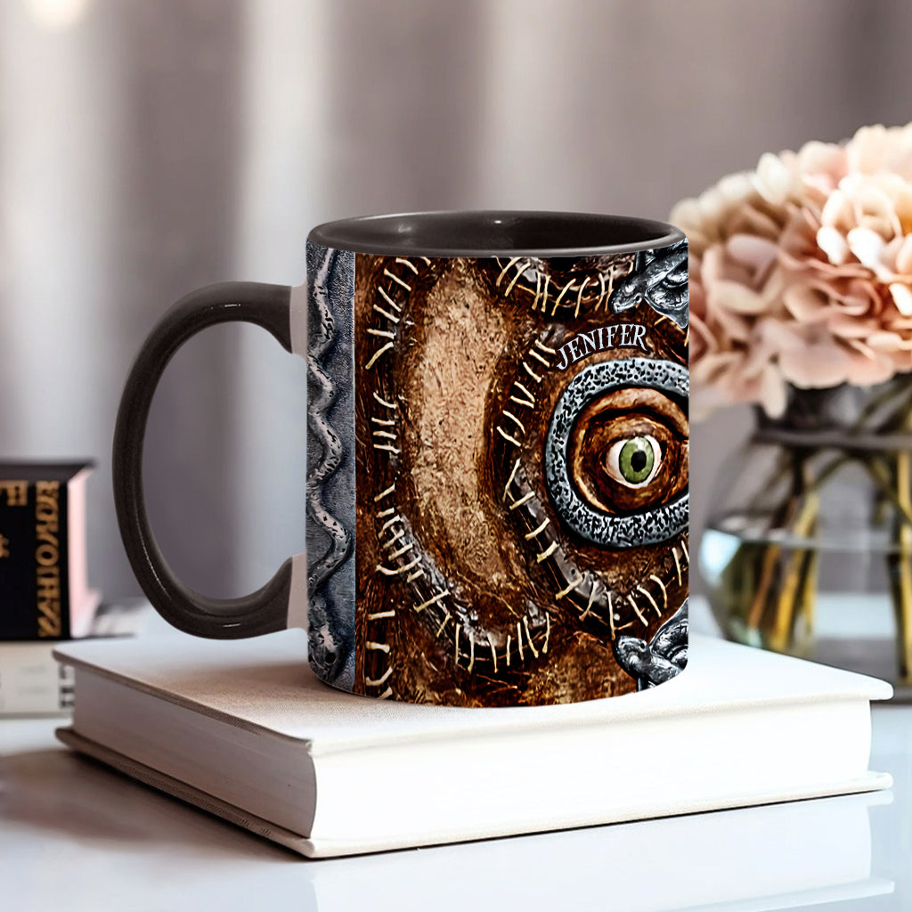 Eye Book - Personalized Three Witches Accent Mug