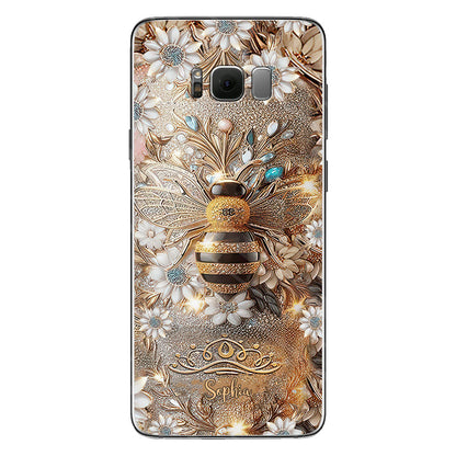 Queen Bee - Personalized Bee Clear Phone Case