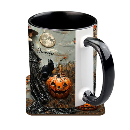 Beautiful Witch - Personalized Witch Accent Mug