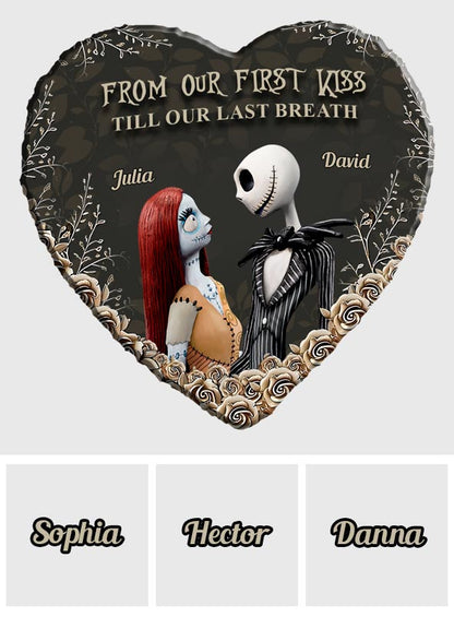 I See Your Scars - Personalized Nightmare Heart Shaped Stone