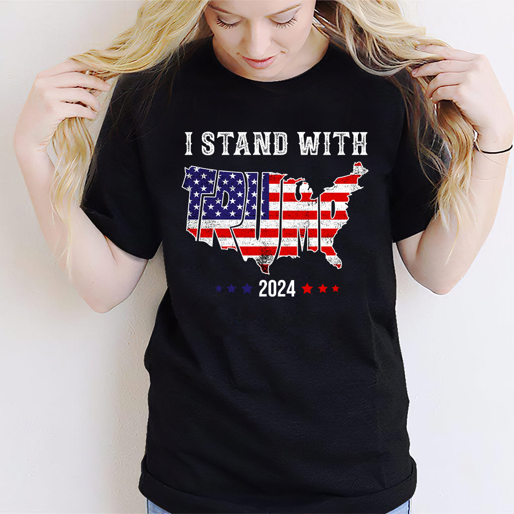 I Stand With Trump - T-shirt And Hoodie