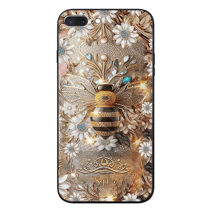 Queen Bee - Personalized Bee Clear Phone Case