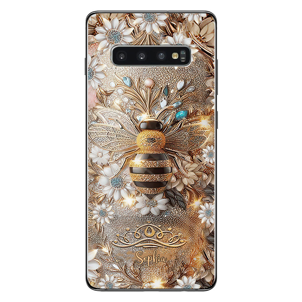 Queen Bee - Personalized Bee Clear Phone Case