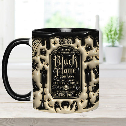 Black Flame Company - Personalized Three Witches Accent Mug
