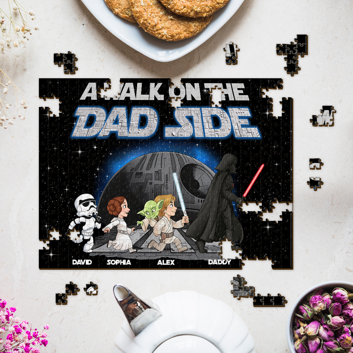 I Am Their Father - Personalized Father Jigsaw Puzzle
