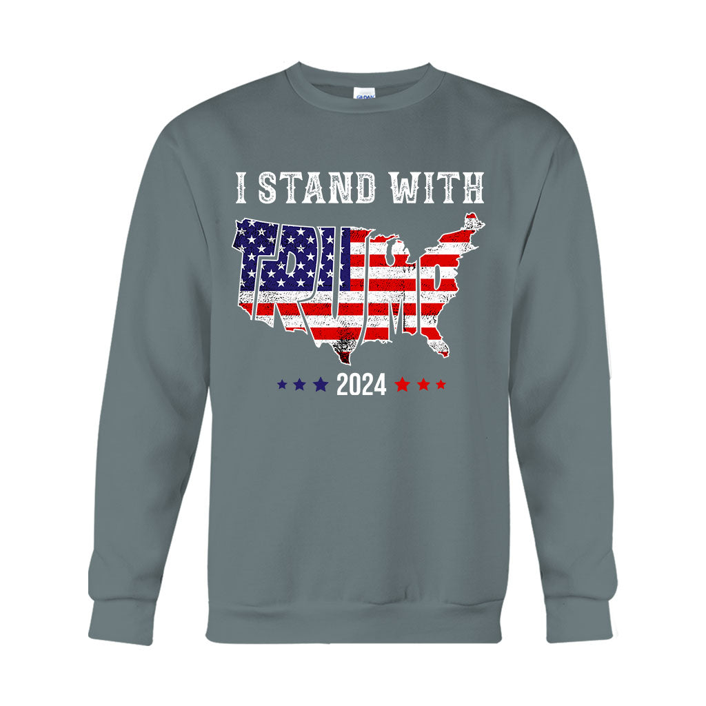 I Stand With Trump - T-shirt And Hoodie