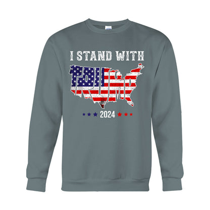 I Stand With Trump - T-shirt And Hoodie