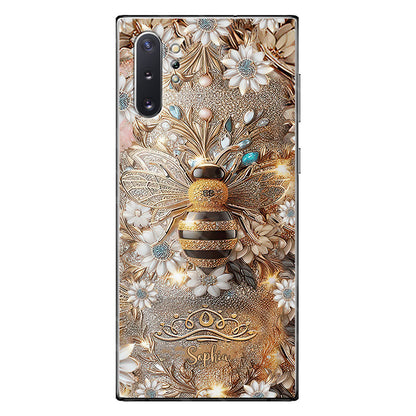 Queen Bee - Personalized Bee Clear Phone Case