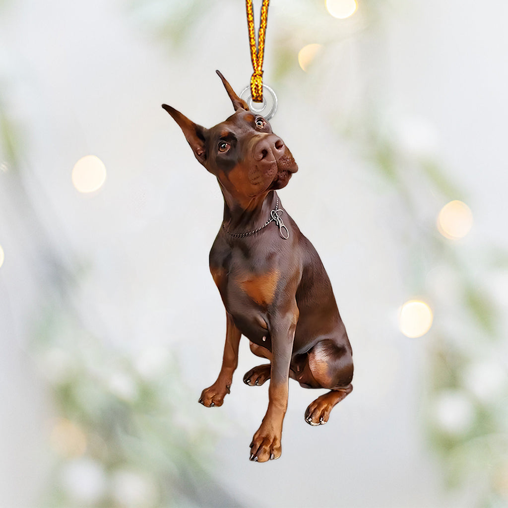 Any Photo Ornament - Personalized Dog Custom Shaped Ornament