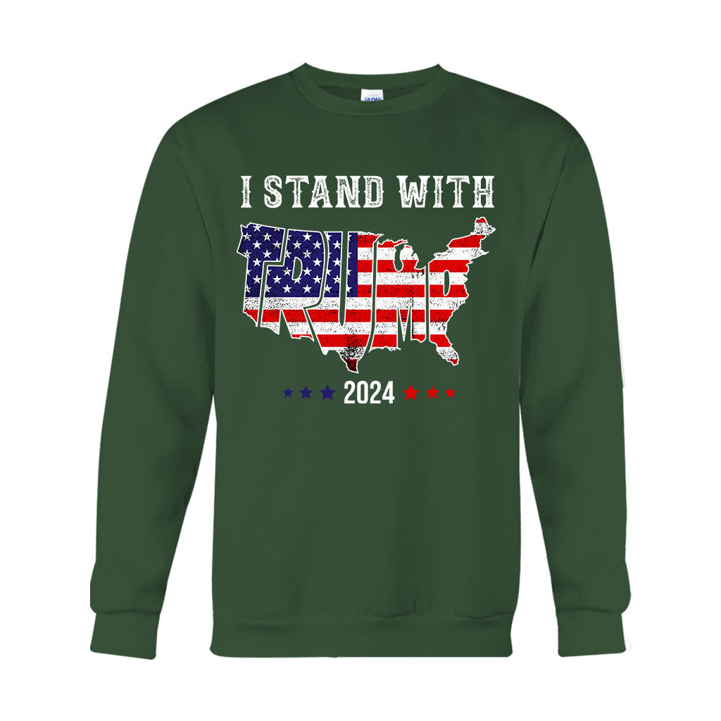 I Stand With Trump - T-shirt And Hoodie