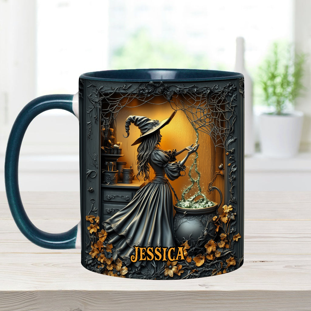 Beautiful Witch - Personalized Witch Accent Mug