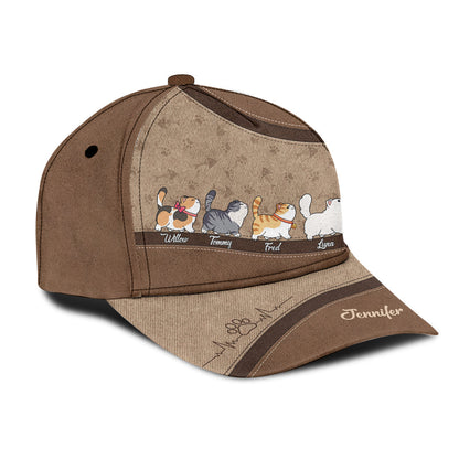 I Love My Cats - Personalized Cat Classic Cap