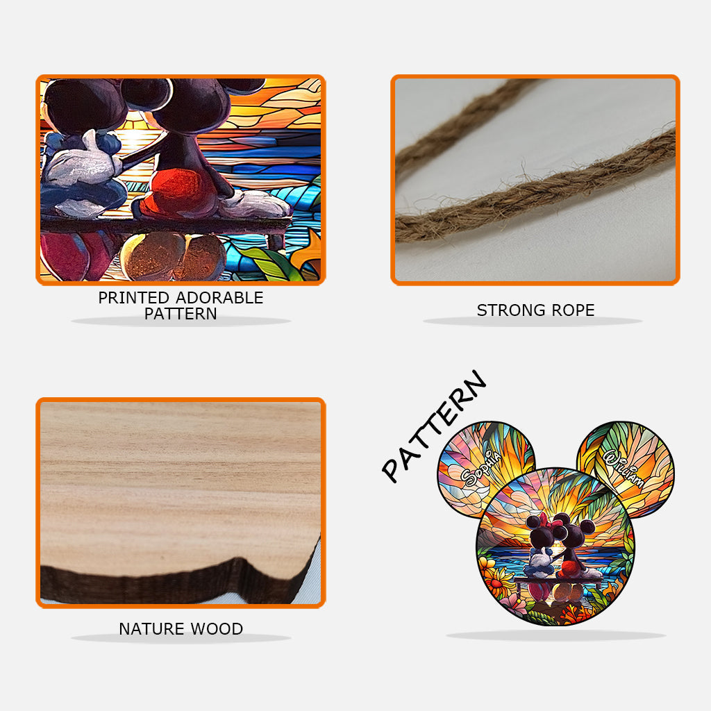 You And Me We Got This - Personalized Mouse Custom Shaped Wood Sign