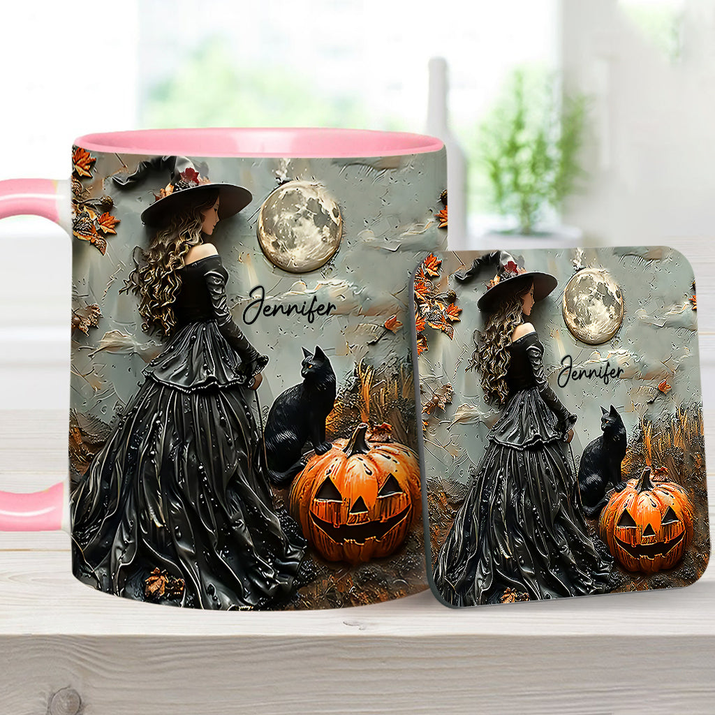 Beautiful Witch - Personalized Witch Accent Mug