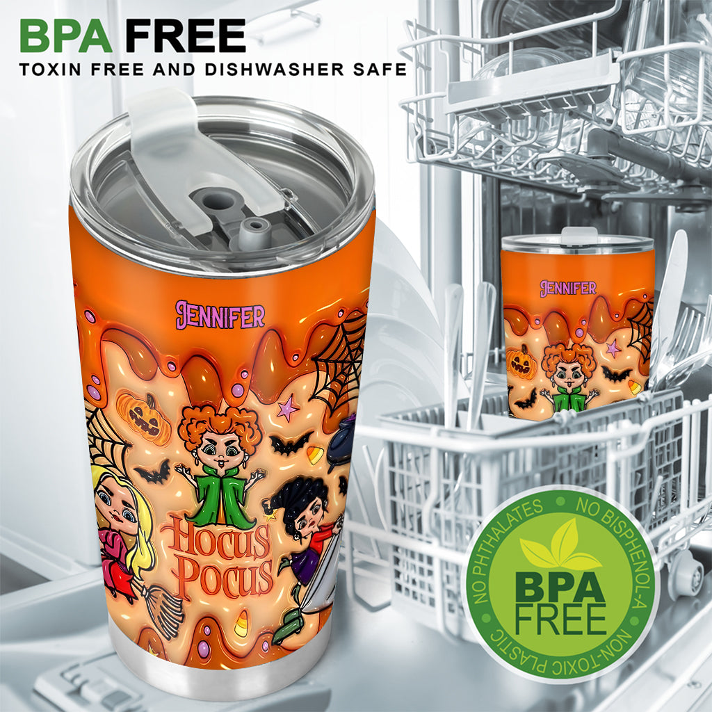 Sisters - Personalized Three Witches Tumbler