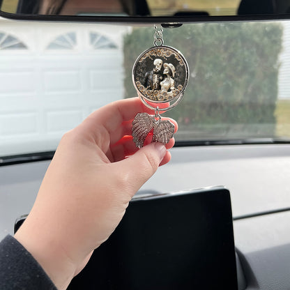 Till Death Do Us Part - Personalized Couple Wings Ornament