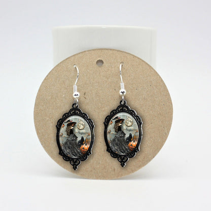 Beautiful Witch - Personalized Witch Earrings