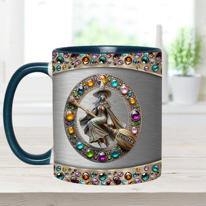 Beautiful Witch - Personalized Witch Accent Mug