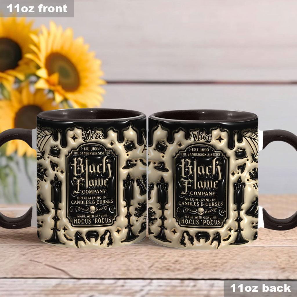 Black Flame Company - Personalized Three Witches Accent Mug