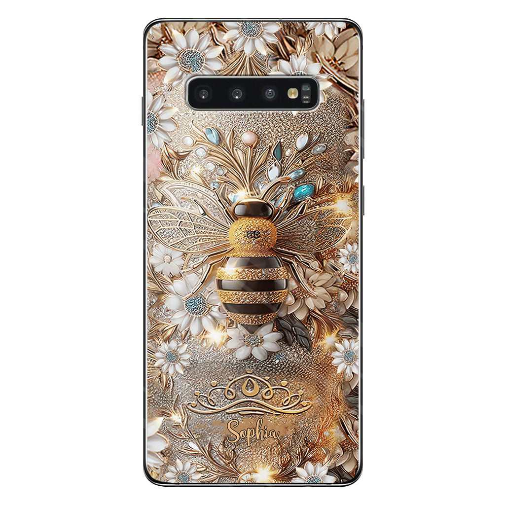 Queen Bee - Personalized Bee Clear Phone Case