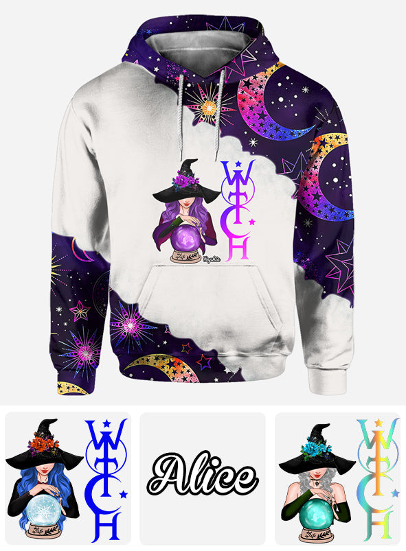 Wicked Witch - Personalized Witch All Over Shirt