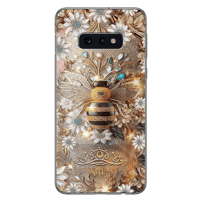 Queen Bee - Personalized Bee Clear Phone Case