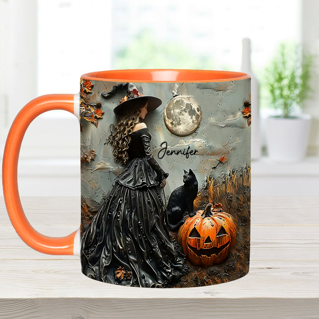 Beautiful Witch - Personalized Witch Accent Mug