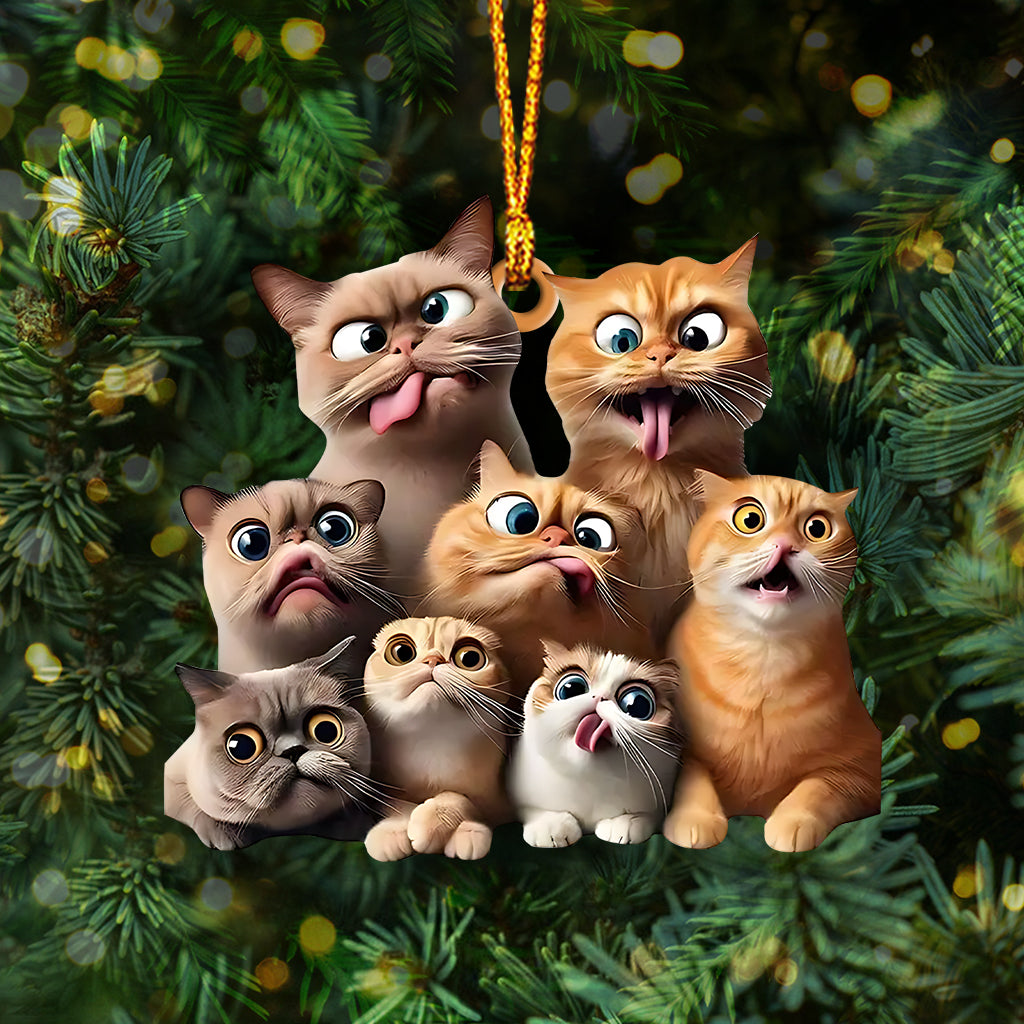 Love Cats - Cat Ornament