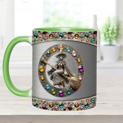 Beautiful Witch - Personalized Witch Accent Mug
