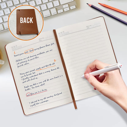 Mom's/ Grandma's/ Alice's... Recipe Book - Personalized Mother Leather Journal