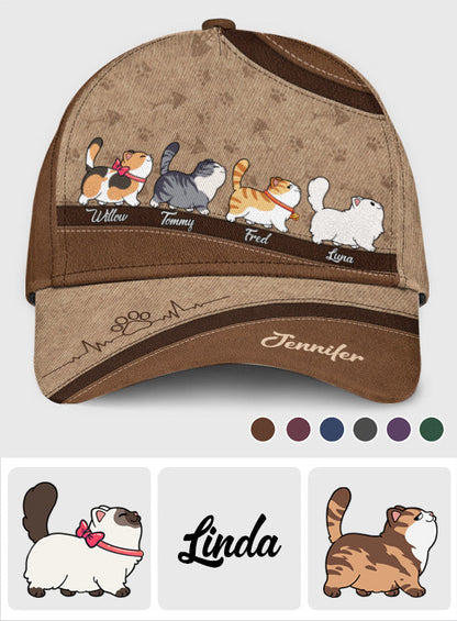 I Love My Cats - Personalized Cat Classic Cap