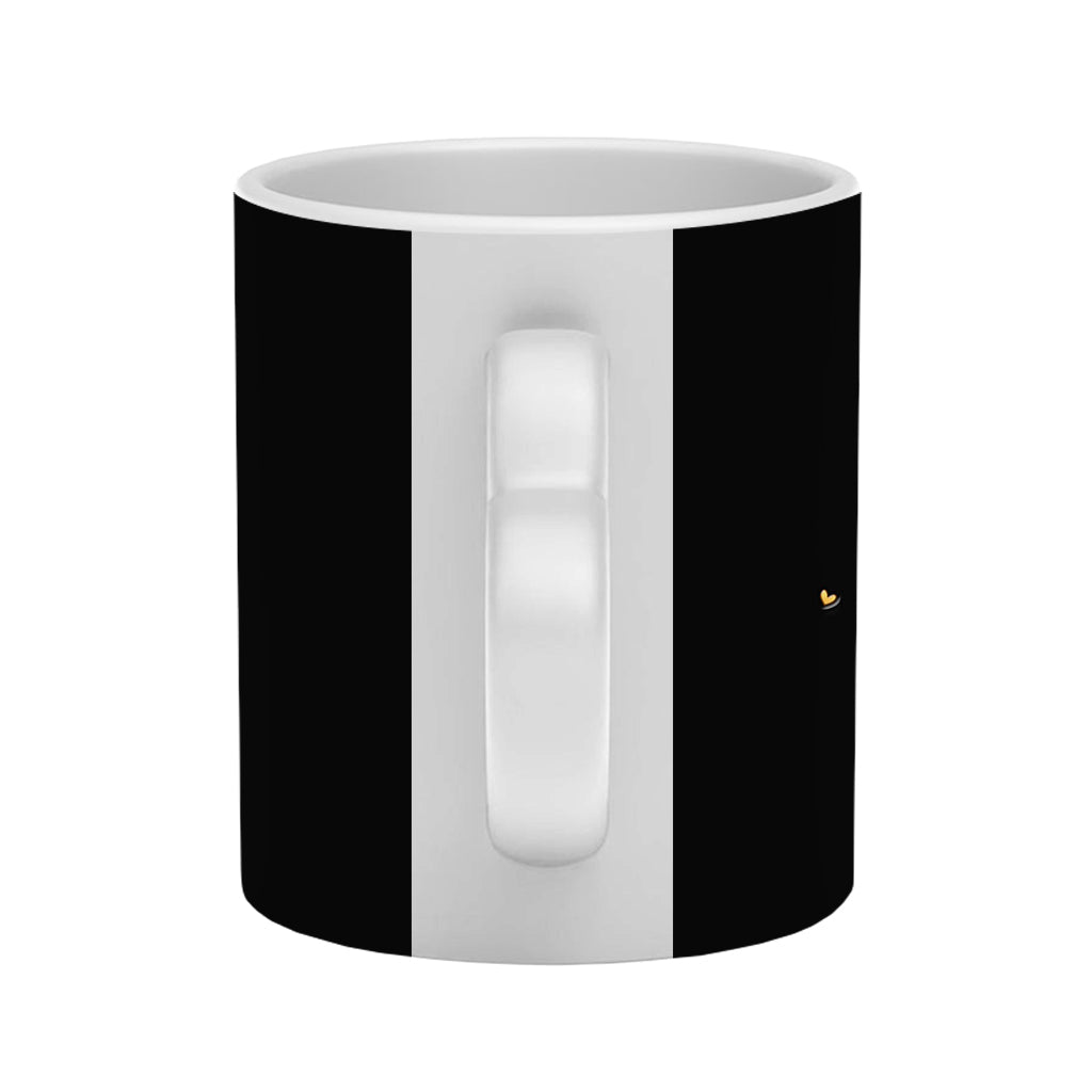 From Our First Kiss Till Our Last Breath - Personalized Couple Heart Handle Mug