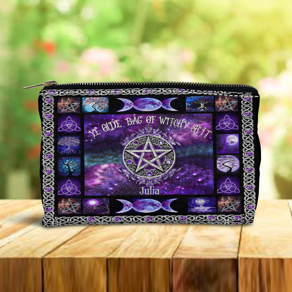 Ye Olde Bag Of Witchy Sh*t - Personalized Witch Pouch
