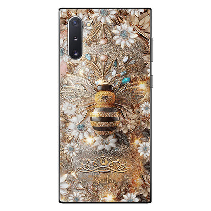 Queen Bee - Personalized Bee Clear Phone Case