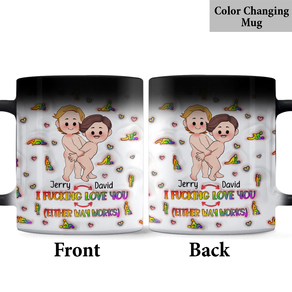 I Love You - Personalized LGBT Support Mug