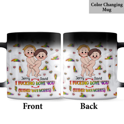 I Love You - Personalized LGBT Support Mug