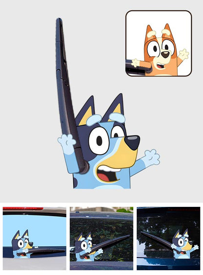 Cool Dogs - Personalized Windshield Wiper Decal