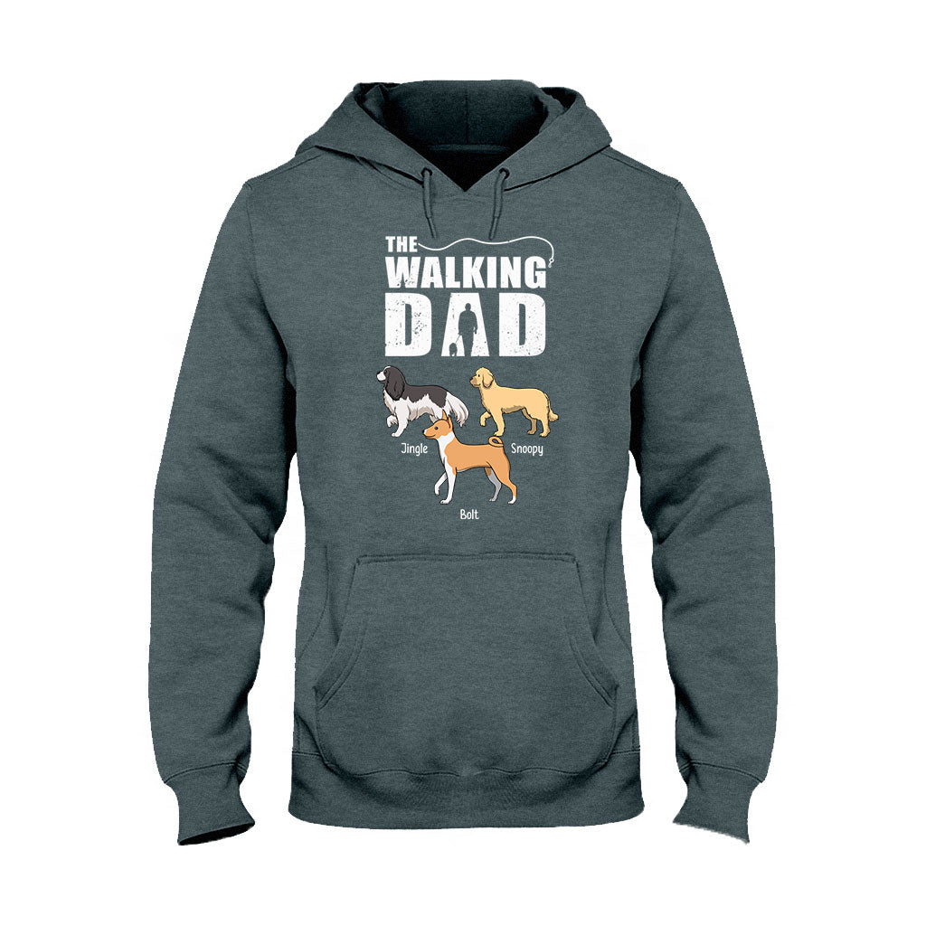 The Walking Dad - Personalized Dog T-shirt And Hoodie