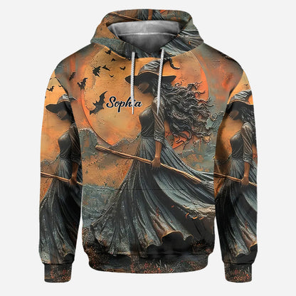 Beautiful Witch - Personalized Witch Hoodie and Leggings