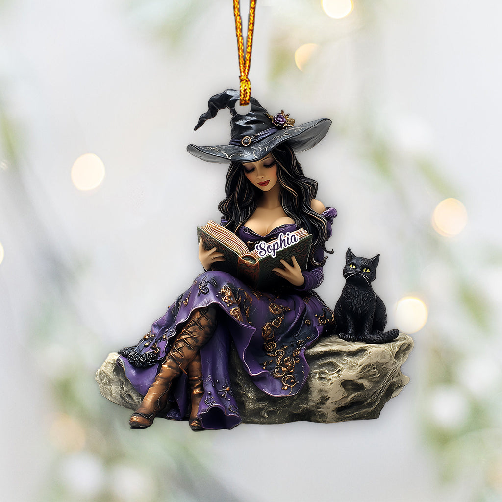 I'm Not A Bookworm I'm A Book Witch - Personalized Witch Ornament